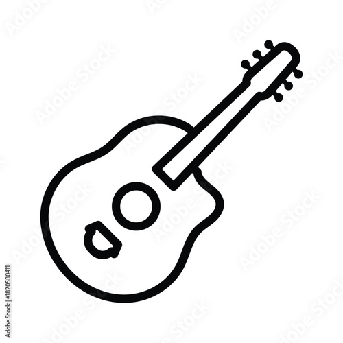 Acoustic guitar icon