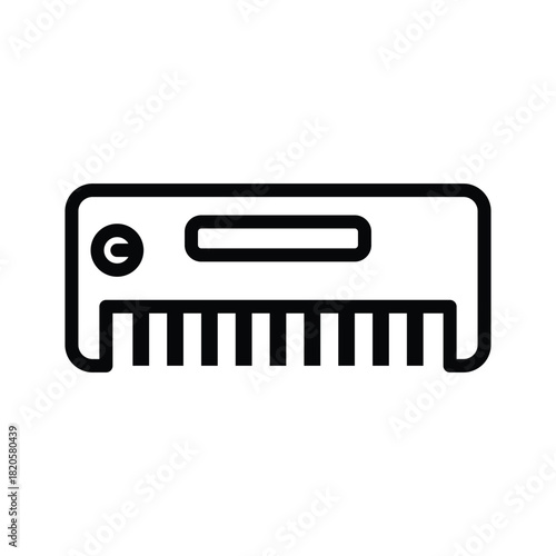 Keyboard musical instrument icon