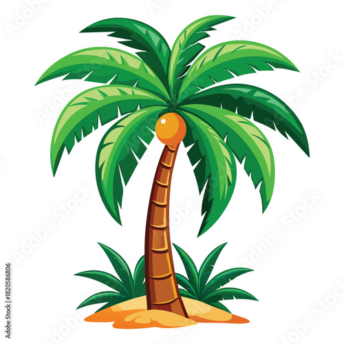 Palm Tree Vector Illustration