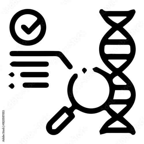 DNA Analysis Icon