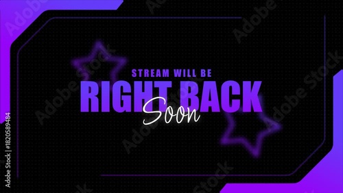 animated stream overlays, intermission screen, stream overlays, twitch overlays	