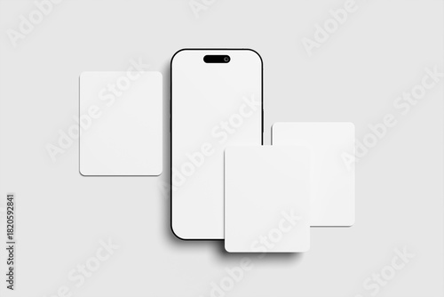 Social media mockup
