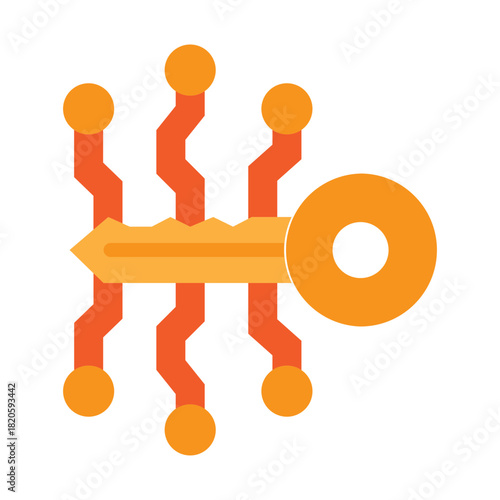 Digital Accessibility Vector Flat Icon Design