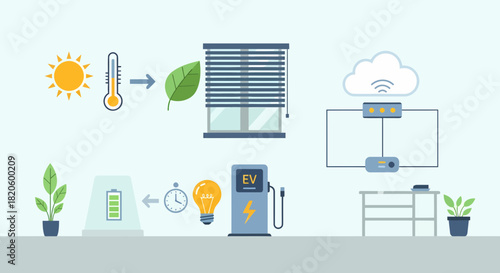 Smart Home Energy Management With Solar Energy and Automation System