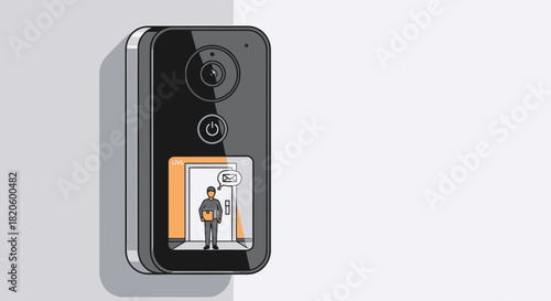 Smart Home Security System Offering Visual Monitoring For Home Safety