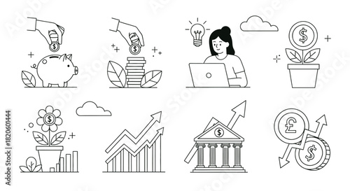 Investing money financial growth and savings wealth management tips