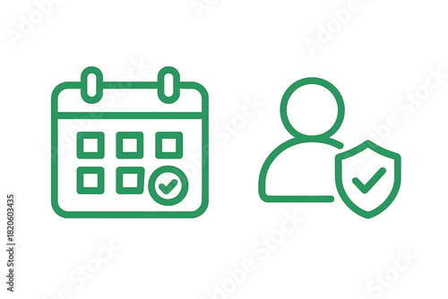 Confirmed calendar appointment scheduling and secure user profile protection