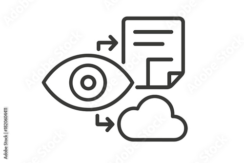 Monitoring digital data flow and information security in cloud storage