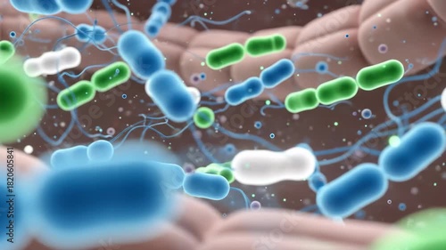 Microscopic World: Bacteria, Cells, and Microorganisms in Action