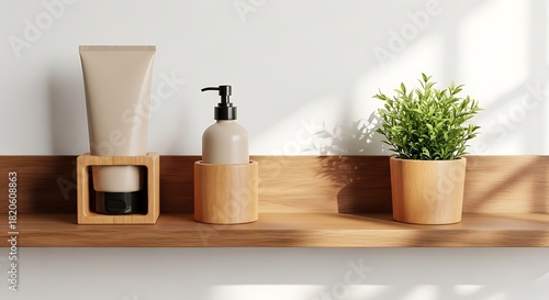 Wallpaper Mural Spa products and green plant Torontodigital.ca