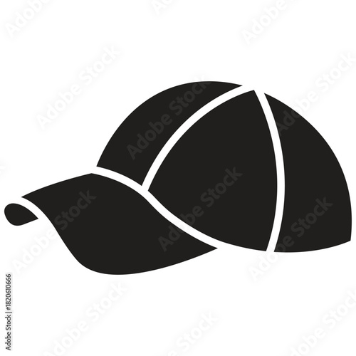 Gym Cap Vector Icon Stock Illustration