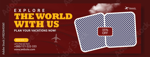 Explore the world with us travel agency offering exciting adventures and vacation packages with a special discount offer