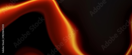 Glowing red abstract background with smooth flowing gradients and dynamic light edges, creating a warm, dramatic, and modern liquid style design.