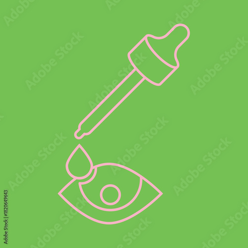 Eye Drops icon desigbn