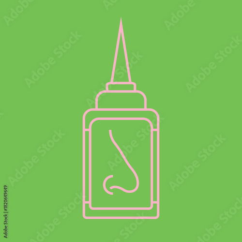 Nasal Spray icon desigbn