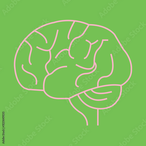 Brain icon desigbn