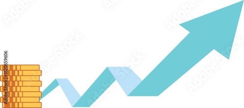 Growing Business Graph