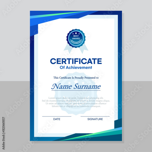 Certificate of Appreciation Image Frame
