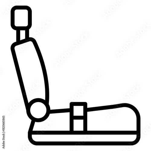 Comfort vector line icon design