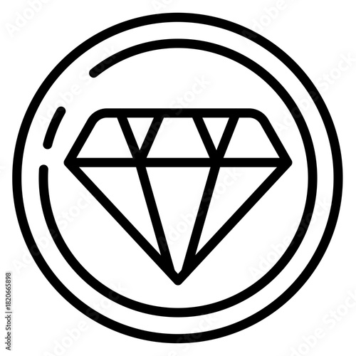 Deluxe vector line icon design