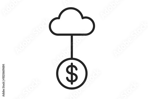 Online payment and monetization system with cloud storage and dollar currency