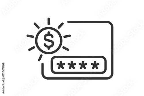 Secure online payment transaction requiring confidential password entry