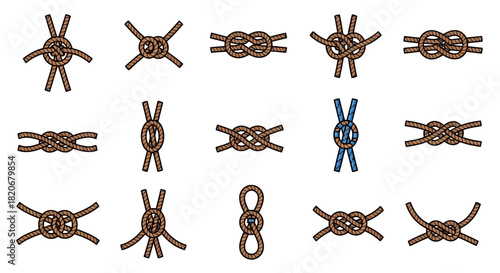 Different Types of Rope Knots and Their Uses in Sailing, Camping, and Other Activities