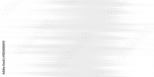 Dot white gray wave light technology texture background. Abstract big data digital concept.