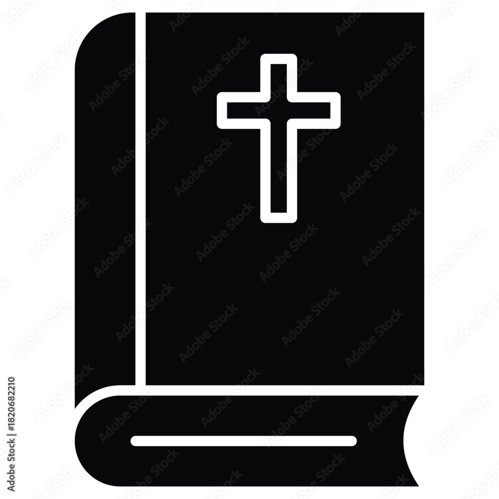 Fototapeta premium Poinsettia Vector Icon Stock Illustration