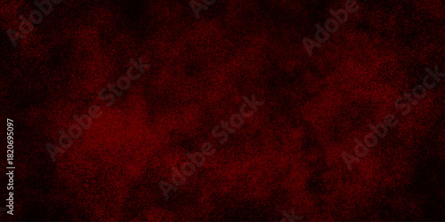Abstract dark red grunge background with scratches and cracks wall. empty concrete dark wall background texture. red stucco wall background texture. red and black marble stone texture.
