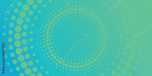 Abstract background with a modern and futuristic halftone circle design. Minimalist background concept for covers, brochures, presentations, certificates and marketing. EPS. 2
