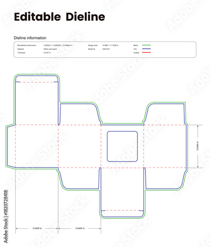 square cake box packaging box die lines label and packaging die lines design printable product packaging layout,
