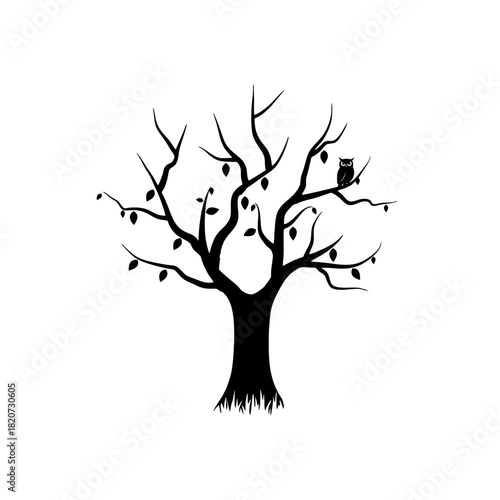 vector illustration of a silhouette of a horse