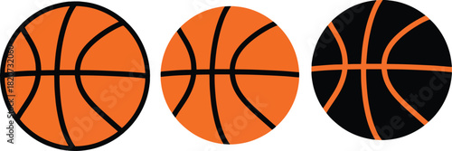 Four baseball players swinging bats in silhouette style