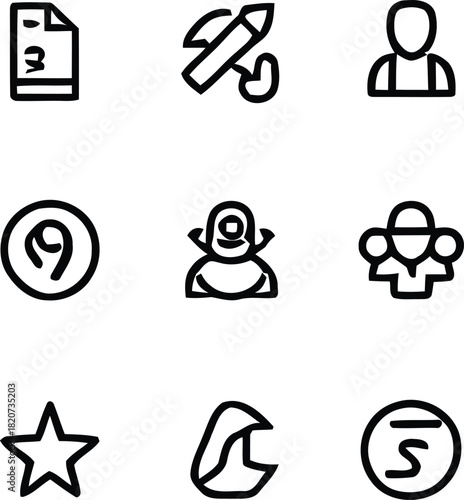 business and finance icons