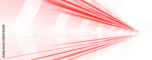 Red and orange streaks blaze forward along a futuristic digital road. The bright motion pulses with strength and energy. This effect merges modern speed with advanced technology style.