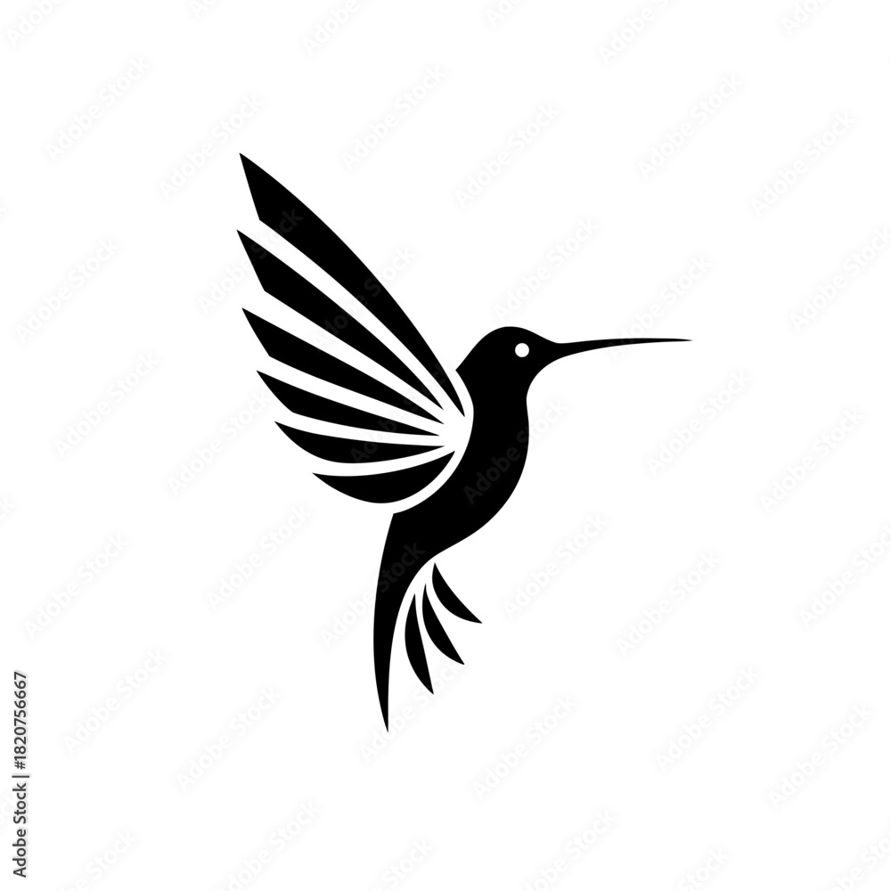 Obraz premium A single black silhouette of a dog standing alert isolated on a transparent background showcasing its outline and form isolated on transparent background