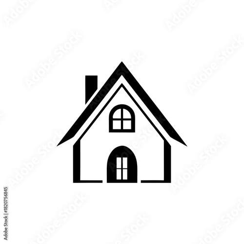 A striking black silhouette of a majestic stag with large antlers isolated on a transparent background showcasing its powerful form in a minimalist design silhouette isolated on transparent background