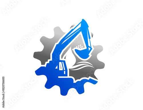 EXCAVATOR gear logo.ai
