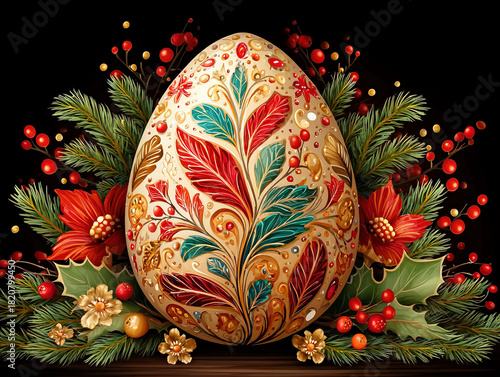 decorative Christmas egg