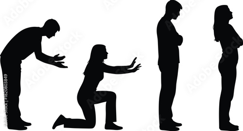 Relationship Spectrum Silhouette Bundle