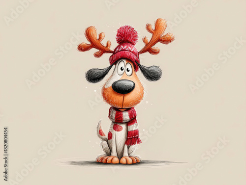 Santa helper cartoon