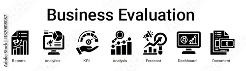Leadership Alignment banner web icon vector illustration concept for business with icon of Reports, Analytics, KPI, Analysis, Forecast, Dashboard.