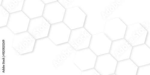 Background with hexagons. Abstract background with lines.creative emboss light honeycomb polygonal web,Abstract white hexagon concept background,white and hexagon abstract background. white paper text