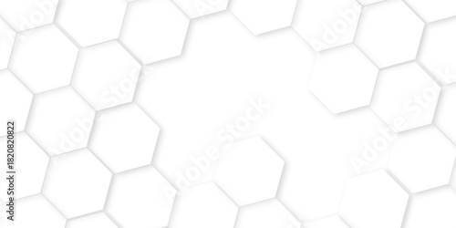 Background with hexagons. Abstract background with lines.creative emboss light honeycomb polygonal web,Abstract white hexagon concept background,white and hexagon abstract background. white paper text