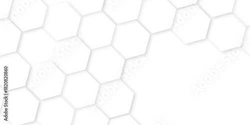 Background with hexagons. Abstract background with lines.creative emboss light honeycomb polygonal web,Abstract white hexagon concept background,white and hexagon abstract background. white paper text