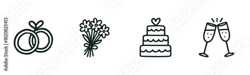 A collection of hand-drawn doodle icons representing progress and achievement, featuring a mountain, coiled rope, flaming torch, and the word step with a wind symbol