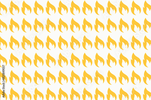 seamless pattern of fire