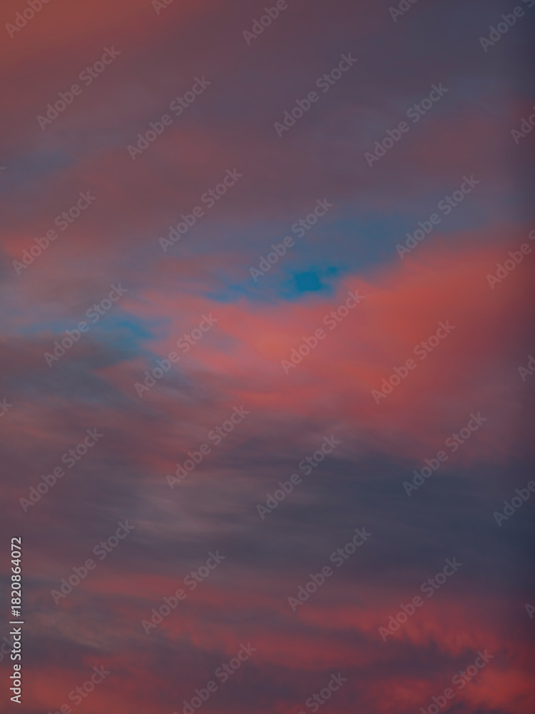 Obraz premium colorful sunset clouds ,nature background