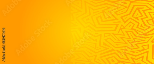 Orange abstract background. Minimal pattern. Vibrant gradient geometric lines. Modern design. eps 10